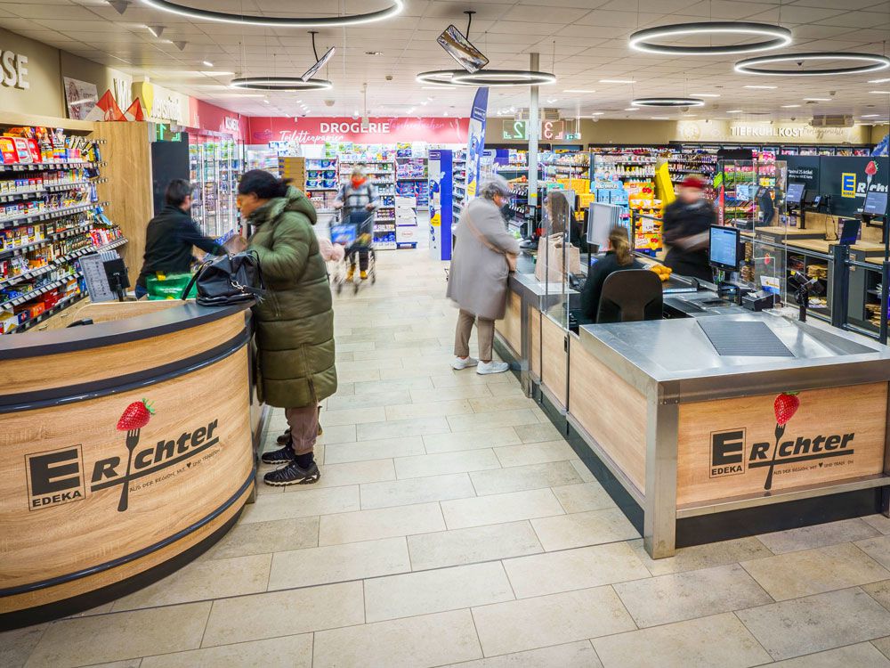 EDEKA Richter Offenbach Bieber Kassen