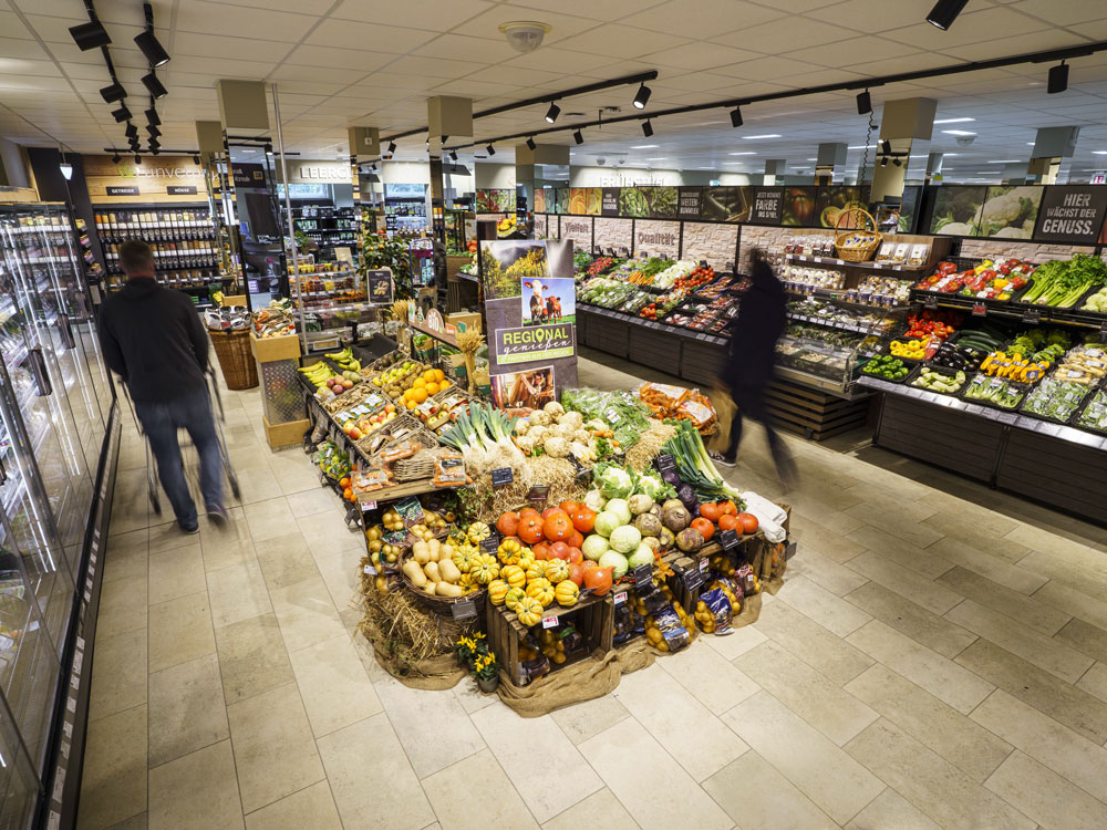 Edeka Gemüseabteilung