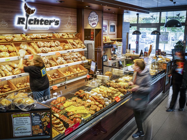 Bäckereiabteilung