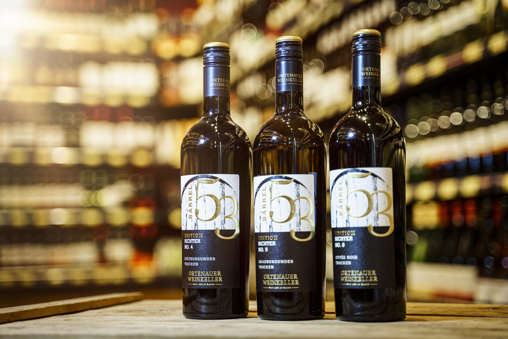Einige Flaschen Wein
