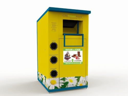 Sammelbox für Batterien und Akkus