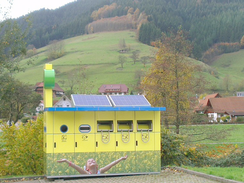 Sammelbox für Batterien und Akkus